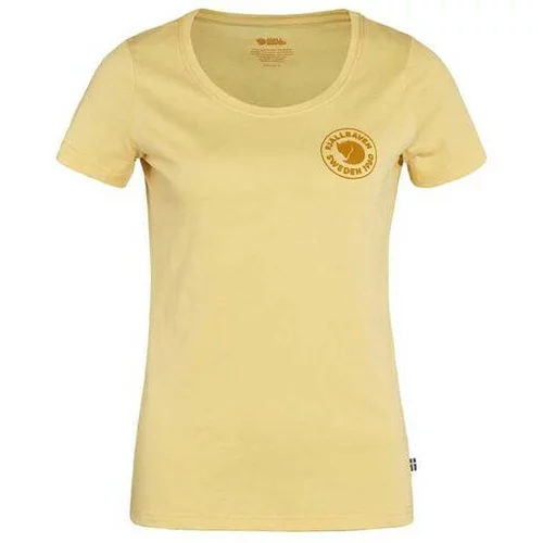 Fjallraven Majica kratkih rukava 1960 Logo T-shirt W za žene, boja: žuta, F83513.133