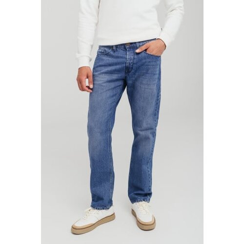 Legendww muske regular fit farmerice sa ravnim nogavicama i srednjim strukom -model 110 Cene