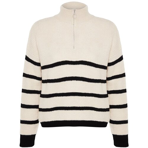 Trendyol Sweater - Beige - Regular fit Slike