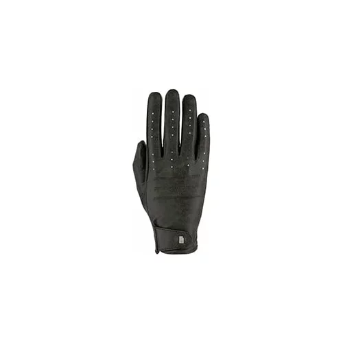 Roeckl Jahalne rokavice ''Malaga'' black/stonewashed - 8.5