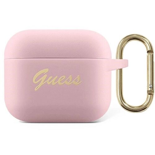 Guess OVITEK AIRPODS 3 ROZA ROZA SILIKONSKI OVITEK ZA AIRPODS 3, (21834819) Cene