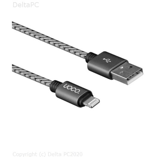 Hytech HY-X382 3A Lightning 2m Sivo/Crni Cijene