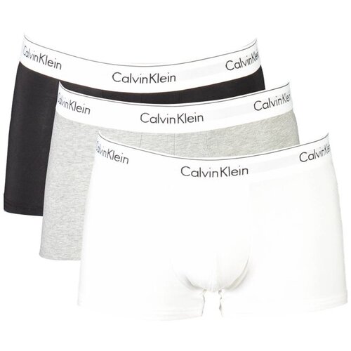 Calvin Klein Boksarice pegasto siva / črna / bela Slike