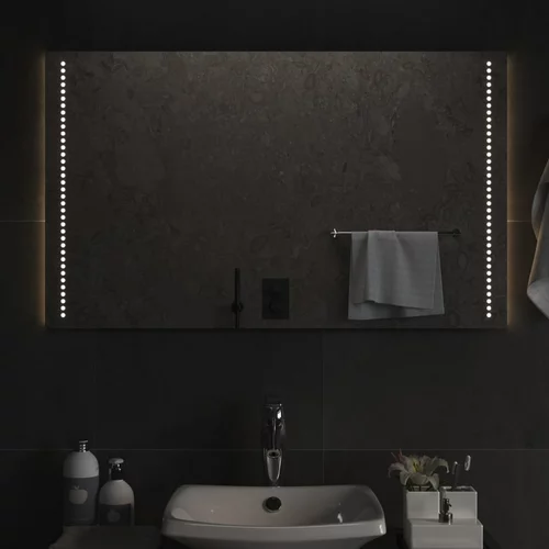 vidaXL LED kopalniško ogledalo 100x60 cm
