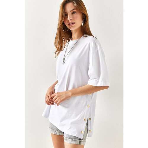 Olalook T-Shirt - White - Regular fit Cene