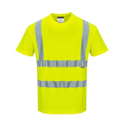 PORTWEST Majica visoke vidljivosti cotton comfort s170 sa kratkim rukavima, žuta, vel.xl ( 62856 ) Cene