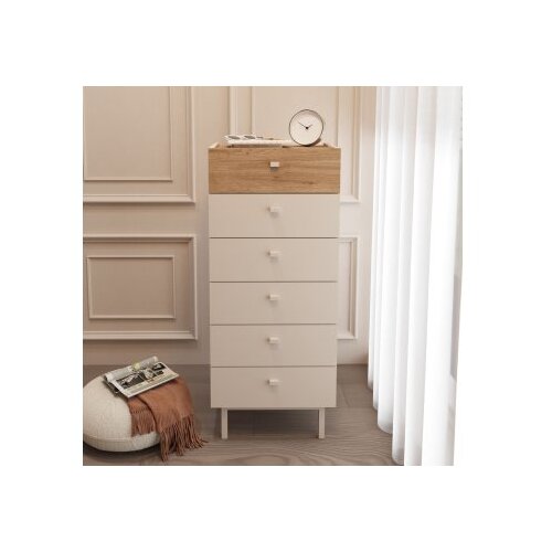 Hanah home komoda s ladicama, bež Cene