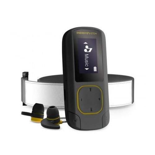 Clip Energy sistem MP3 16GB clip bluetooth sport amber player žuti Slike