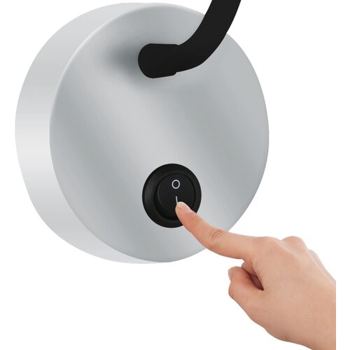  Brilagi - LED fleksibilna zidna lampa MAYA LED/3W/230V 4000K srebrna Slike
