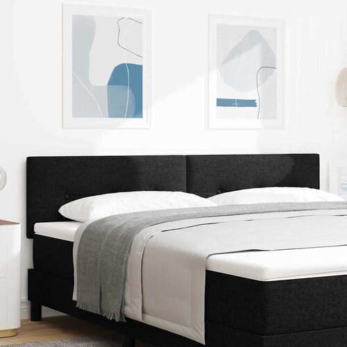  LED glava kreveta s LED trakama Crna 180 cm tkanina Cijene