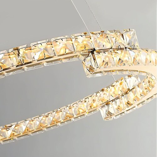 Toolight LED viseća lampa APP1771-CP GOLD 60cm Slike