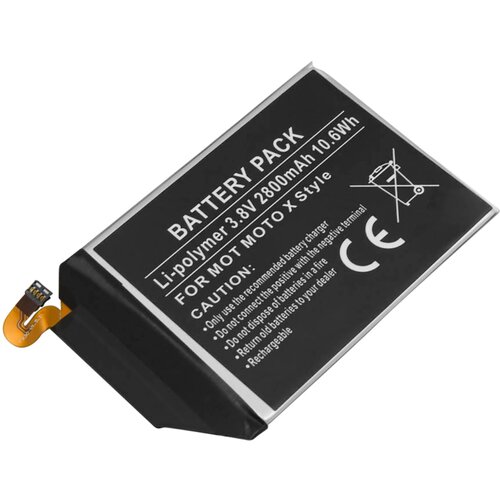 AVIZAR Nadomestna baterija Motorola Moto X Style Li-Polymer 3,8V 2800mAh 10,6Wh, Črna, (5000070642) Cene