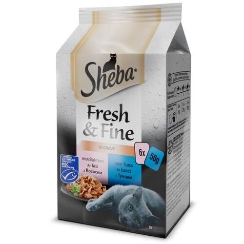 Sheba Kesice za mačke izbor ribe 6 x 50 g Cene