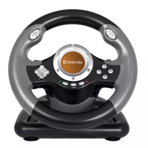 Defender gaming volan challenge mini le sa pedalama Slike