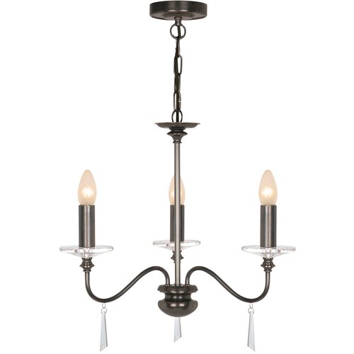 Elstead Lighting Elstead Lestenec Finsbury Park s 3 lučmi, stari bron, (22097933) Cene