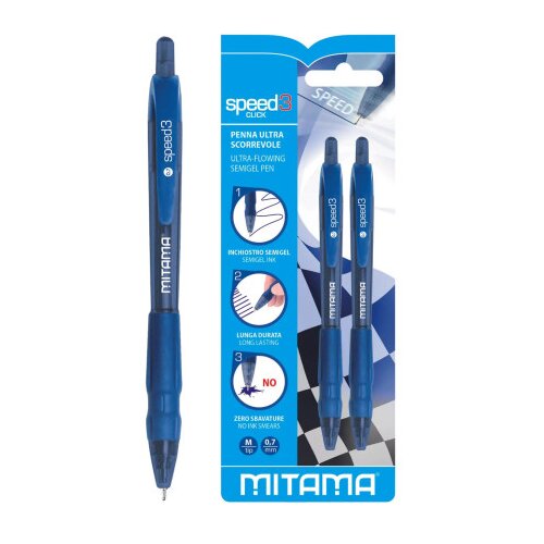 MITAMA Olovka hemijska SPEED 3 0,7mm 2/1 plava 61703 Cijene