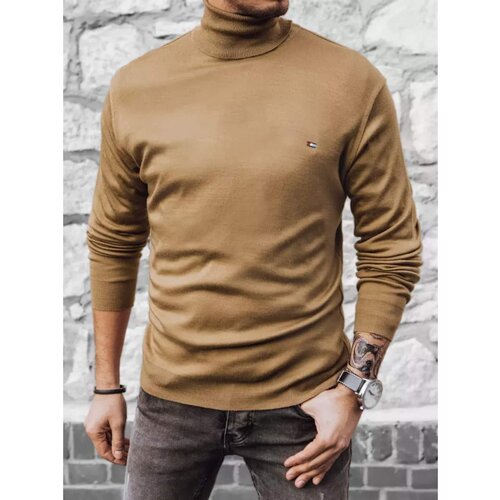 DStreet WX2019 brown men's sweater Slike