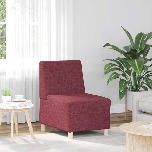 vidaXL Fotelja crvena boja vina 55 cm od tkanine Cijene