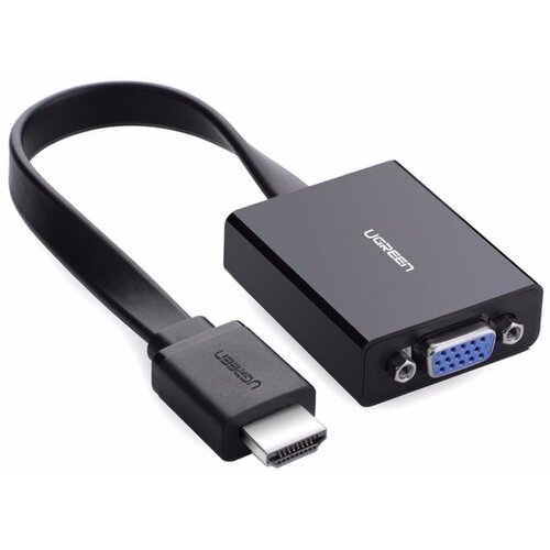 Ugreen HDMI na VGA + 3.5MM Audio+MicroUSB konverter črn - box Cene