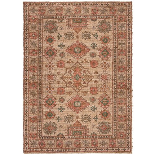 Flair Rugs Ružičasti/boje terakote ručno rađen tepih od mješavine jute 160x230 cm Lana Jute – Cijene