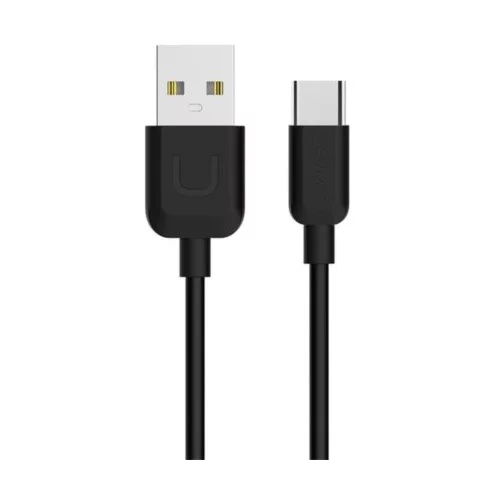 Usams podatkovni kabel SJ099 Type C na USB 1m črn