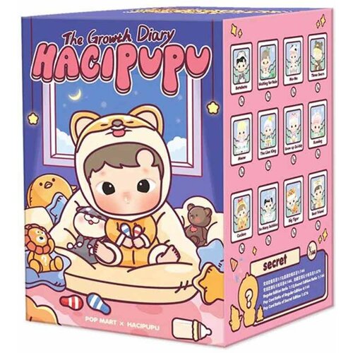Pop Mart figura - Hacipupu The Growth Diary Series Blind Box Cene
