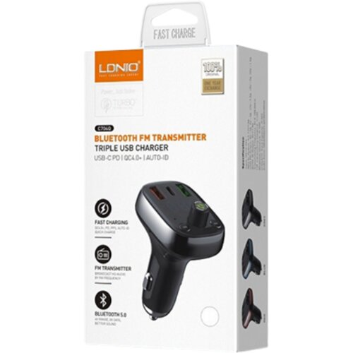 FM Bluetooth transmiter LDNIO C704Q Type C Cijene