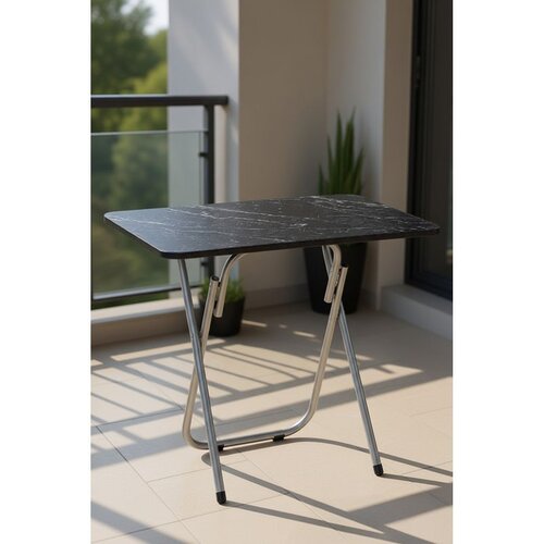 Hanah home sklopivi sto RMS2Y01, crni mermer Slike