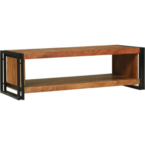 VidaXL stolić za kavu 120x50x38 cm od čvrstog drva akacije Slike