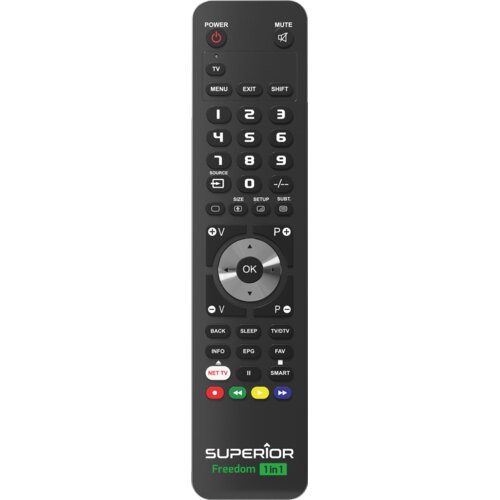 Superior Daljinski upravljač, za 1 uređaj, PC programiranje - 1:1 FREEDOM - black Cijene
