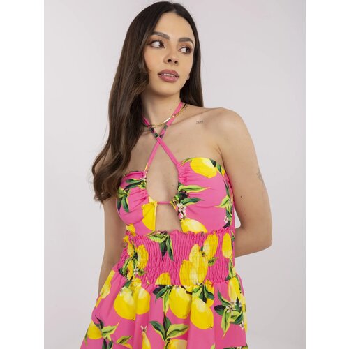 Italy Moda Dress-MI-SK-23708.60-pink Cene