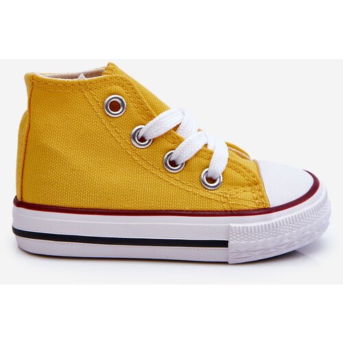 Boto Children's High Sneakers Yellow Filemon Cene