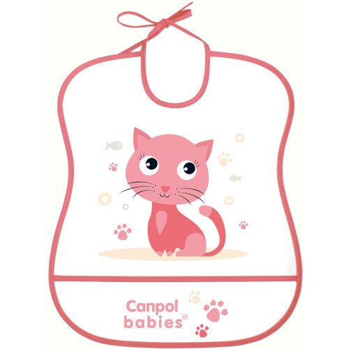 Canpol portikla za bebe maca 2/919 belo-roze Slike