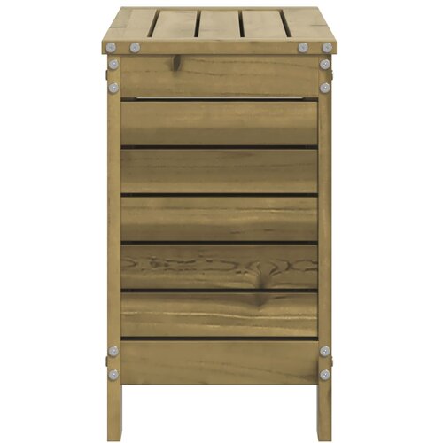  Vrtni tabure 62 x 31,5 x 52 cm od impregnirane borovine Slike