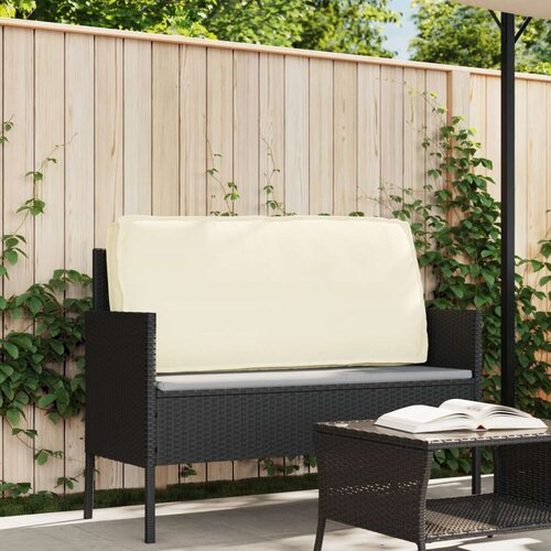 vidaXL Vanjski jastuk Krem Poliester 40 x 40 x 12 cm Uklonjive navlake Cene