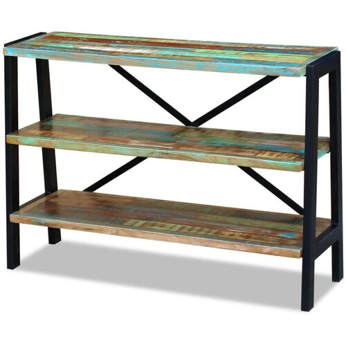  Komoda s 3 police od masivnog obnovljenog drva Cijene