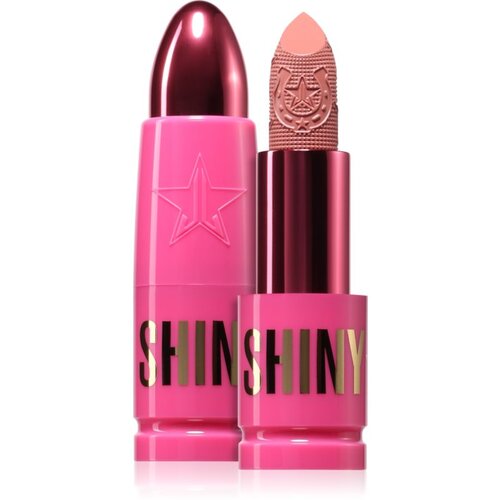 Jeffree Star Cosmetics Shiny Trap Lipstick kremasta &amp;scaron;minka s satenastim zaključkom odtenek Cowboy Friction 3 g Slike