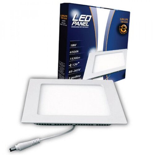 Lumax ugradni panel kvadratnog oblika LUMUPK-18W 6500K hladno bela 18 w Cene