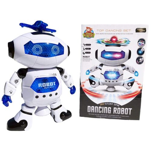  Interaktivni plesni robot s rotacijom od 360 stupnjeva na baterije Cene