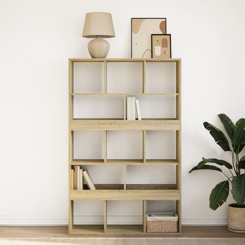  Regal za knjige boja hrasta 100x33x156,5 cm konstruirano drvo Slike
