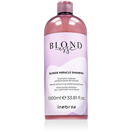 Inebrya BLONDesse Blonde Miracle Shampoo detoksikacijski šampon za čišćenje za plavu kosu 1000 ml Cene