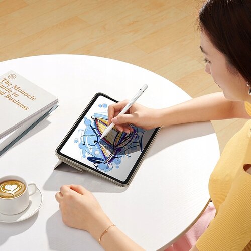 Baseus Stylus pisalo za iPad z aktivno zamenljivo konico Smooth Writing 2 + USB-A kabel bel, (22007522) Slike