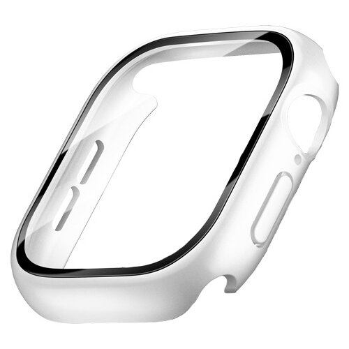 INF elegantno srebrno ohišje za pc s kaljenim steklom za apple watch 49 mm, (22064085) Cene