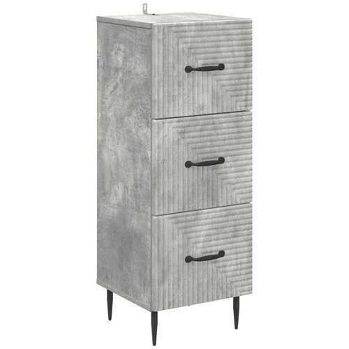  Predalna omara Betonsko siva 33 x 34,5 x 89,5 cm Inženirski les, (5000232415) Cene