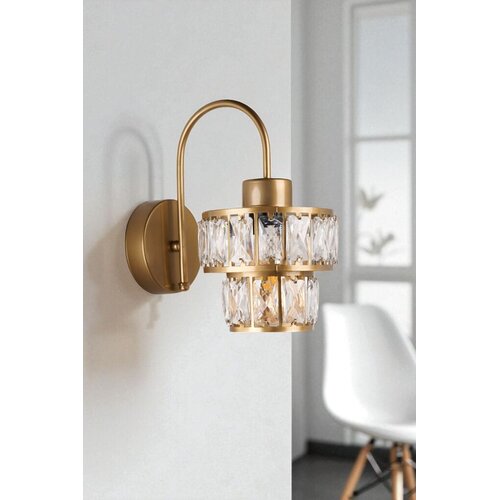 Opviq Zidna lampa 9039-1A, Zlatna boja Cijene
