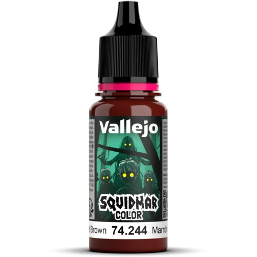 Vallejo Squidmar Color - 244 Cult Brown Cene