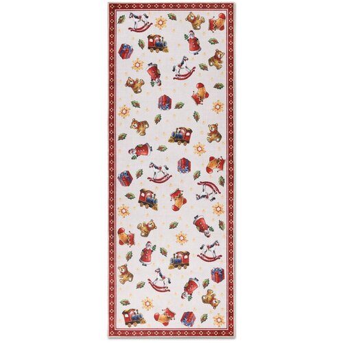 Villeroy &amp;amp; Boch Crvena staza s božićnim motivom 80x200 cm Red Christmas &amp;ndash; Slike