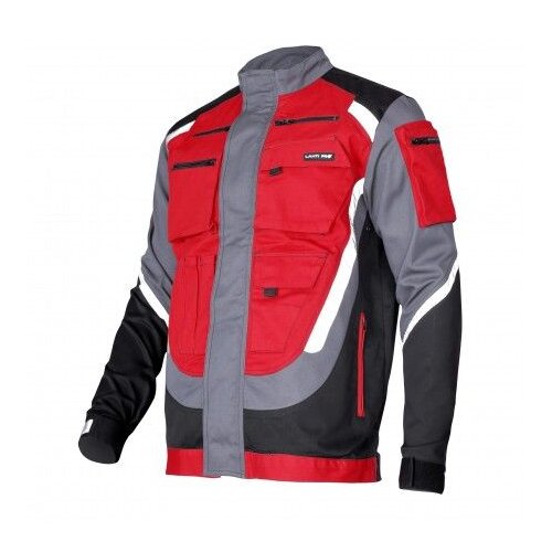 Lahti Pro jakna crna i siva i crvena 100% pamuk &amp;quot;3xl&amp;quot; l4040606 Slike