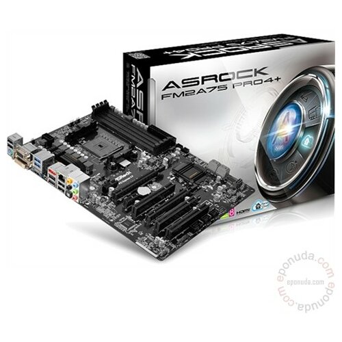 AsRock FM2A75M Pro4+ matična ploča Slike