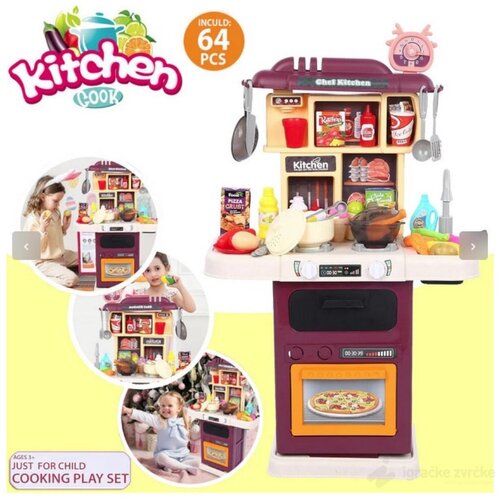  Kuhinja za decu sa svetlom i zvukom (64pcs) Cene